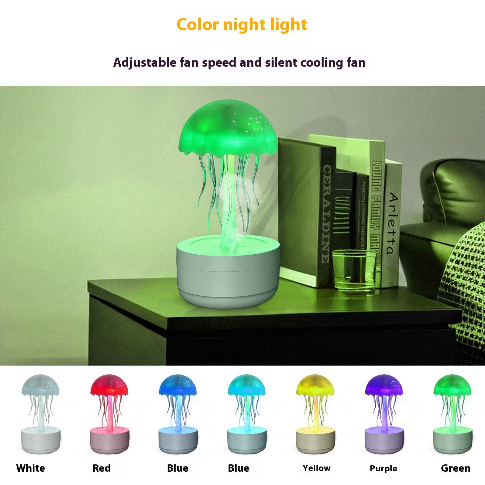 Jellyfish Raindrop Aroma Diffuser